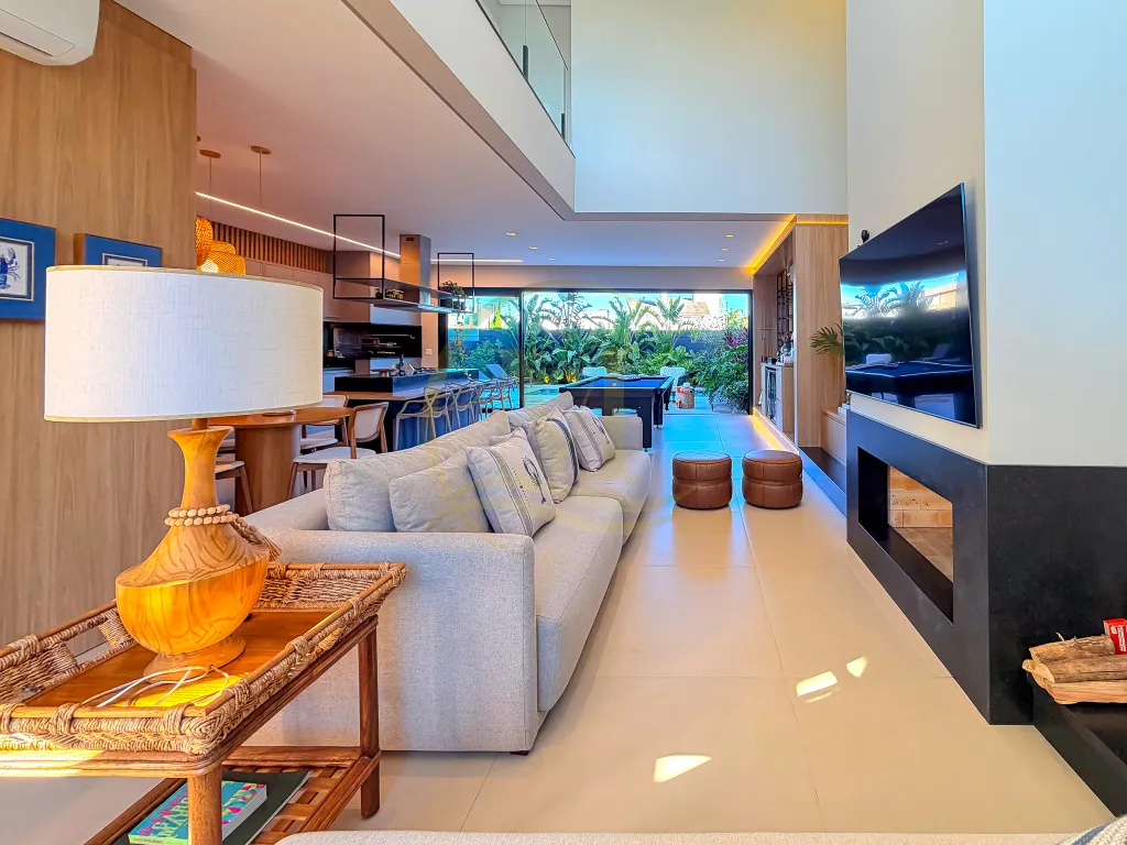 Casa mobiliada e decorada com 3 suítes e piscina no Condomínio Sunset — foto 1