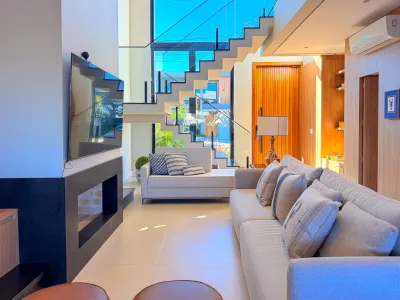 Casa mobiliada e decorada com 3 suítes e piscina no Condomínio Sunset — foto 5
