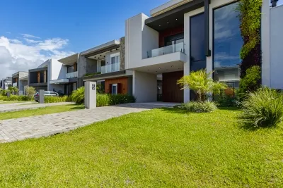 Casa com 4 Suítes e Piscina à Venda - Condomínio Fechado em Xangri-lá — foto 3