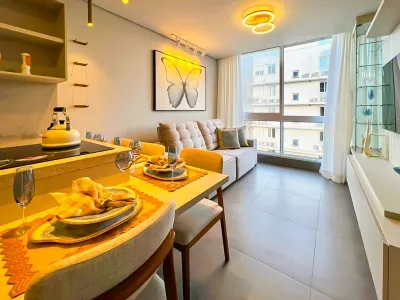 Apartamento mobiliado e decorado no Edifício Livin Resort House na Praia de Atlântida — foto 2