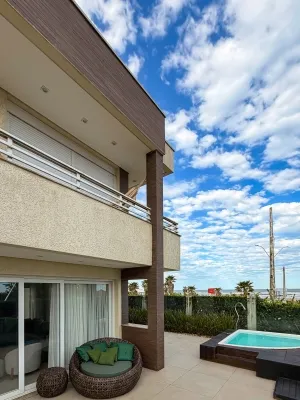 Sobrado beira-mar com 4 suítes, pátio privativo com ofurô no Condomínio Solanas Casas Del Mar — foto 5