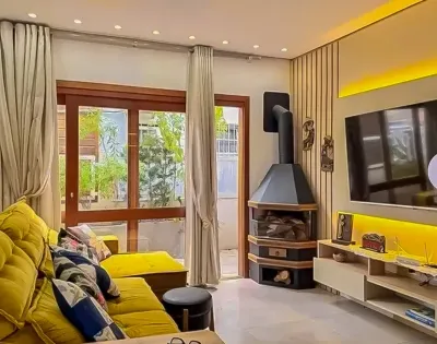 Casa mobiliada na praia | 3 dormitórios, lareira e 120 m² privativos — foto 4