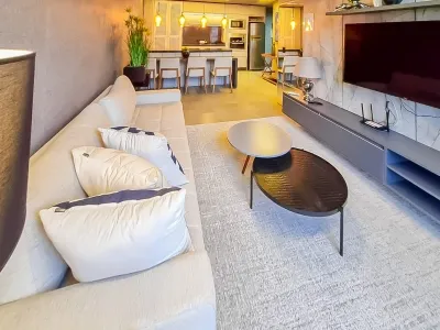 Apartamento 1 Dormitório e Mobiliado na Av. Central de Atlântida — foto 3