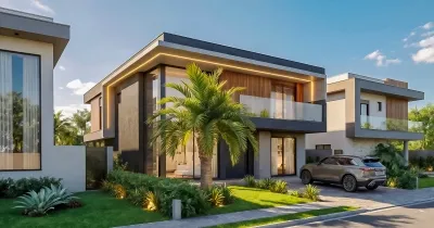 Casa no Condomínio Amare | 5 suítes, piscina e 321m² mobiliada e decorada — foto 2