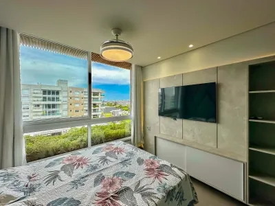 Loft no Livin Atlântida | Mobiliado, climatizado e frente para a avenida — foto 4